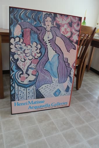 Framed Matisse Painting Poster 1