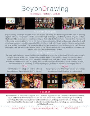 BeyonDrawing - Art Classes 1