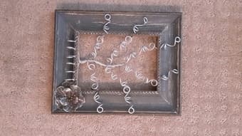 Jewelry organizer for earrings + necklaces - $15 1