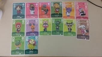 animal crossing amiibo cards for trade (happy home designer) 1