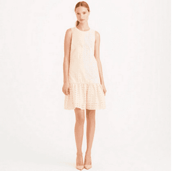 J.Crew Anna Dress in Organza Eyelet 1