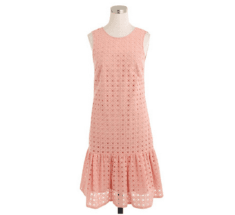 J.Crew Anna Dress in Organza Eyelet 4
