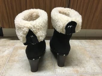 UGG Australia BOOTS Women Black SIZE 7 $80 2