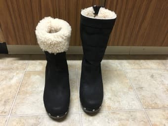 UGG Australia BOOTS Women Black SIZE 7 $80 3