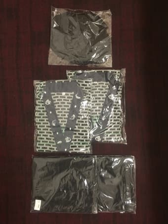 [Halloween costume] Japanese restaurant server full set 1