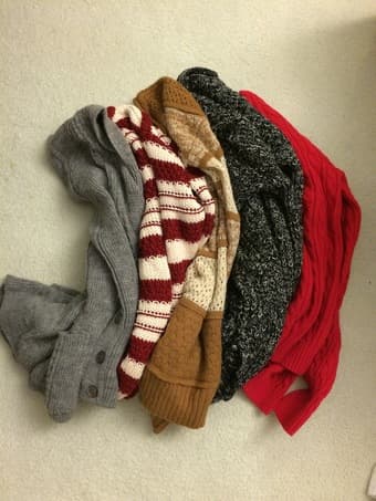 FOR SALE - Women's Clothing - Sweaters, Scarves, Dresses, Shirts, etc. 1