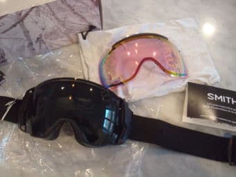 Smith i/O7 Interceptor Goggles New in Box & Bonus Lens 1