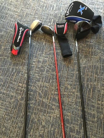 Golf Driver and Hybrid Clubs 1