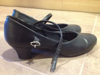 Danshuz Comfort Dancesport Ballroom Shoe, $8 2