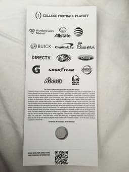 1 Rose Bowl Ticket - $155 2