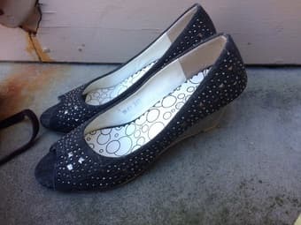 Woma( size 7) boots, sandles, pumps (like new condition) 4