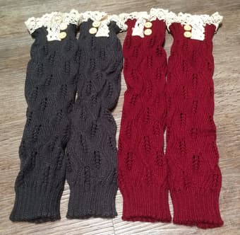 Beautiful leg warmers for sale! 3