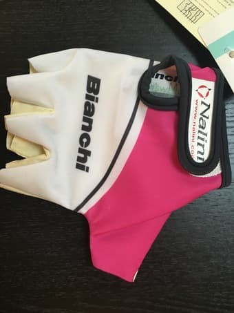 Bianchi women's cycling gloves - $25 (menlo park) 2
