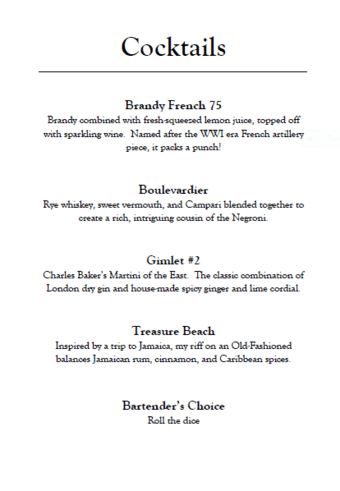 Bartender looking for work 3