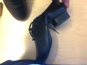 Black Dance Shoes Size 10 1