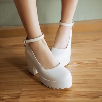 Women's Vintage Platform For $5 1