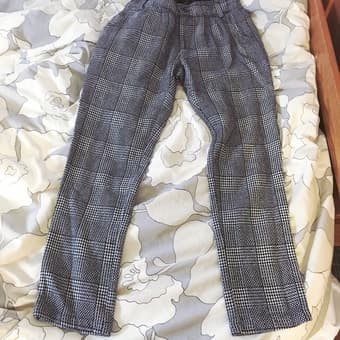 Women's Houndstooth Pants For $5 1