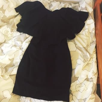 Sexy black dress for $7 3