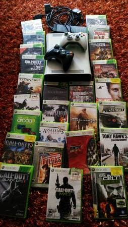 XBOX 360 with many games - $150 OBO 1