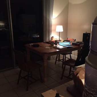 Free!! Couch, tables, chairs, desk, lamps 1