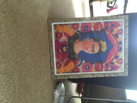Beautifully framed Frida Kahlo print 1