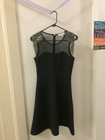Fancy formal black dress - $30 OBO 1