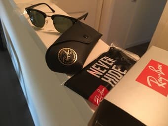 Rayban Clubmaster RB3016 New - 80$ 1