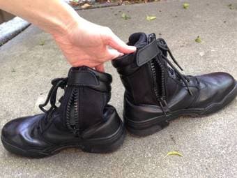 Red Wing Steel Toed Boots ($15) 4