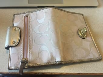 nike gym pants $15 and pink coach wallet $15 OBO 1