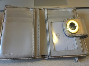 nike gym pants $15 and pink coach wallet $15 OBO 2