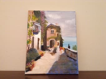 Oil painting on canvas 1