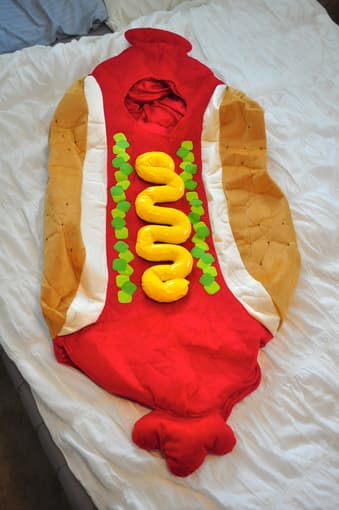 Halloween costumes for sale! Frankfurter ($20) and Planeteer ($5) 1