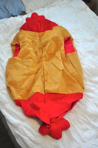 Halloween costumes for sale! Frankfurter ($20) and Planeteer ($5) 2