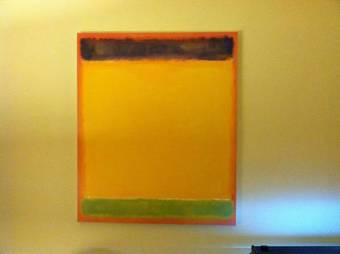 Wall Art / Rothko Wall Hanging - $25 1