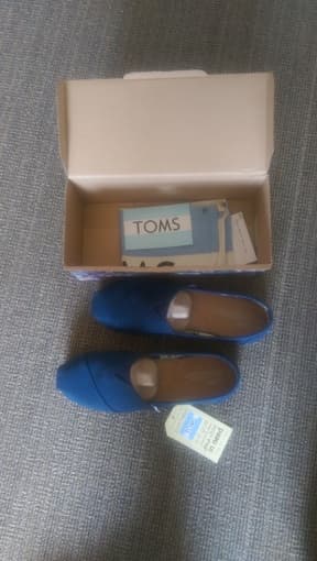 TOMS Men'sNavy Blue Espadrilles (sz10) - $45 1