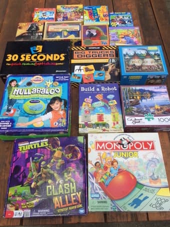 variety of kid games and puzzles - $20 1