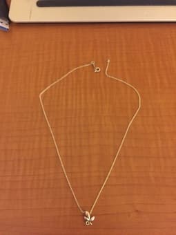 Tiffany Sterling Silver Olive Leaf Pendant, Paloma Picasso Collection 1