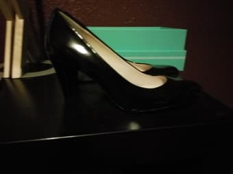 Calvin Klein black size 5 high heels $10 1