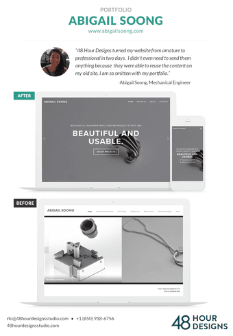 Revamp your website in 48 hours 4