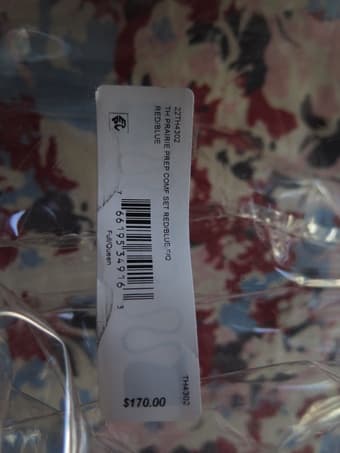 Reversible Tommy Hilfiger Comforter and Shams - $60 3