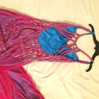 Formal Sequenced Gown, Size 8 2