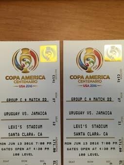 Soccer: Copa America Uruguay Jamaica 1