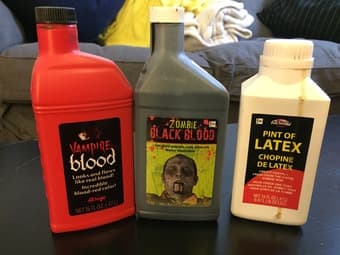 Zombie/Halloween makeup 1