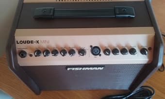 Guitar Amplifier	Fishman, Loudex Mini, Almost NEW -> $249 2