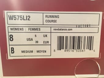 Women's size 8 new balance running shoes (brand new) 1