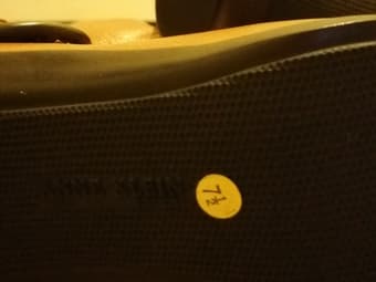 Anne Klein Leather Shoes, size 7.5 3