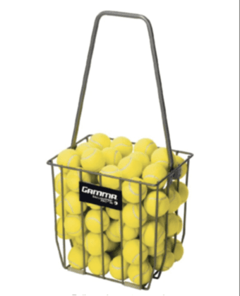Tennis Ball Hopper - Basket for 85 balls (full of balls if you want) 1