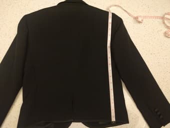 Ralph Lauren Rugby Women's Wool Faille Tuxedo Jacket, Black, Size 0 4