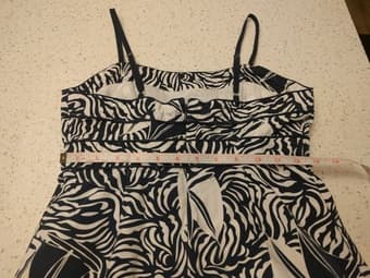 Vineyard Vines Women's Sailboat Dress - Blue & White - Size 2 3