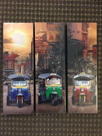 Beautiful Thai Canvas Art $30 OBO 1